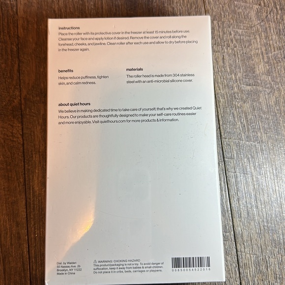 Quiet Hours Pink Facial Roller - Picture 2 of 3